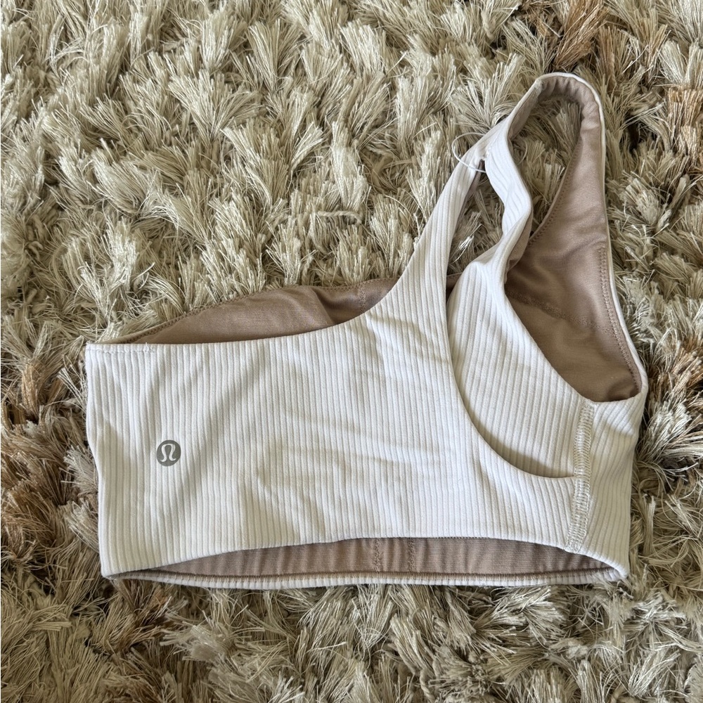 Lululemon One-Shoulder Ribbed bra - Picture 2 of 2